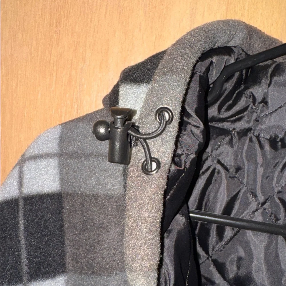 CATerpillar Active Work Plaid Hooded Fleece Jacket Lined Sold-out Sixe X-Large - Picture 7 of 8